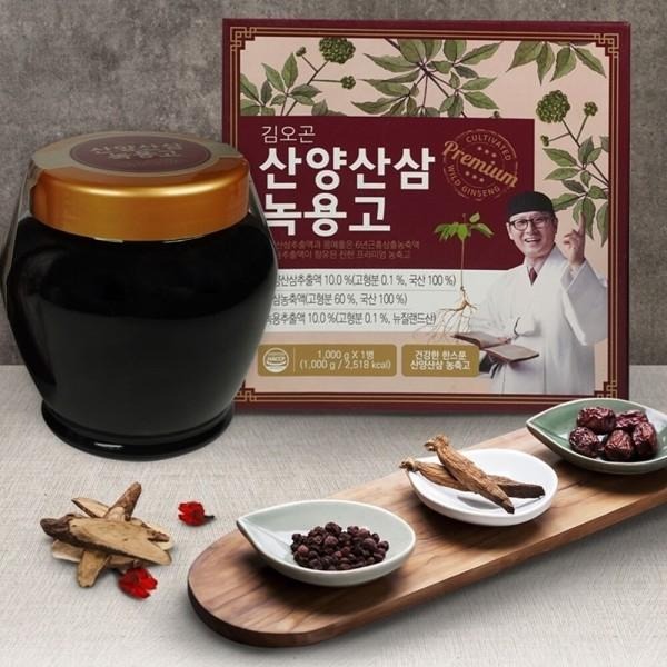 [개성인삼농협] 김오곤 산양산삼녹용고 1kg